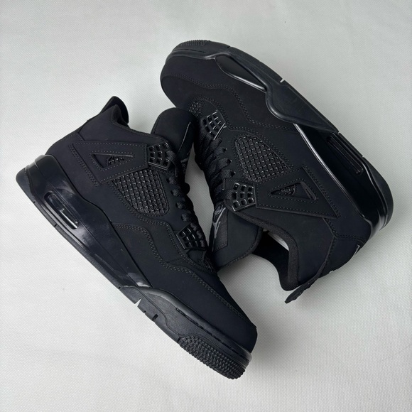 Jordan 4 Retro Black Cat 2020 -Men’s Classic Athletic Sneakers Shoes - Picture 3 of 5